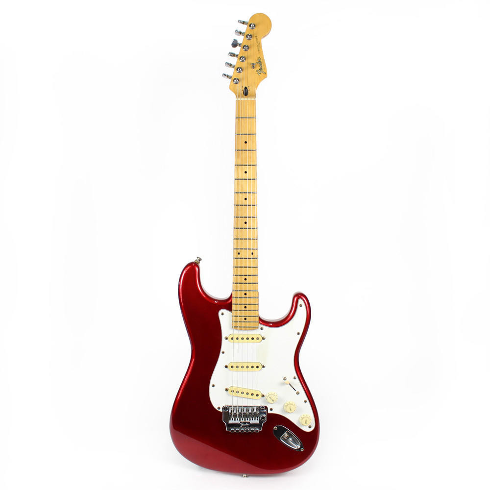 1985 Fender MIJ Stratocaster Electric Guitar in Candy Apple Red