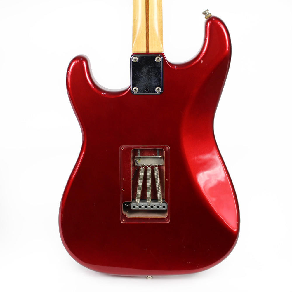 1985 Fender MIJ Stratocaster Electric Guitar in Candy Apple Red