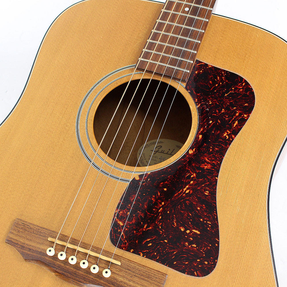 Used Guild D4-NT-HR True American Dreanought Acoustic Guitar