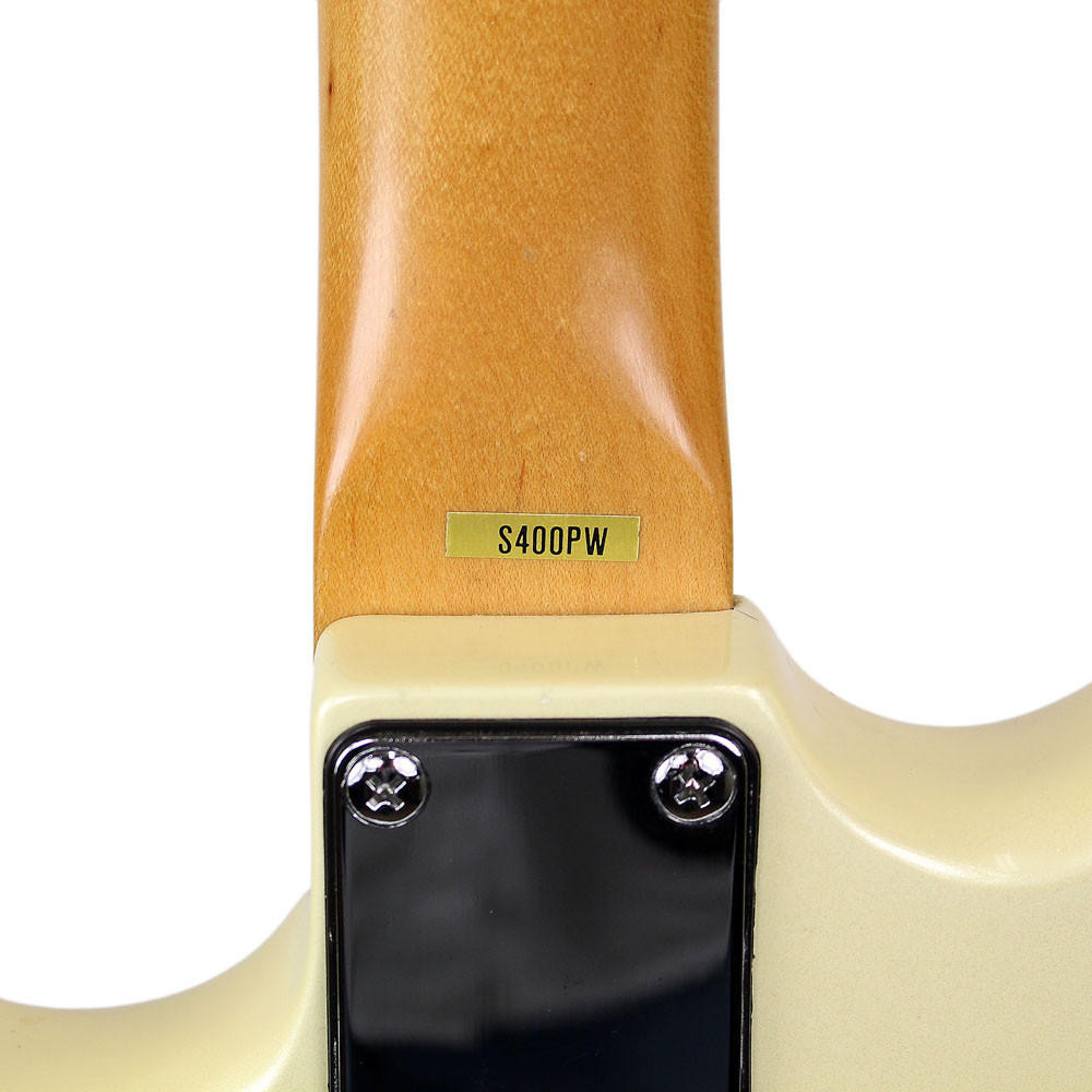 Used 1983 Epiphone by Gibson S400PW Electric Guitar White | Cream
