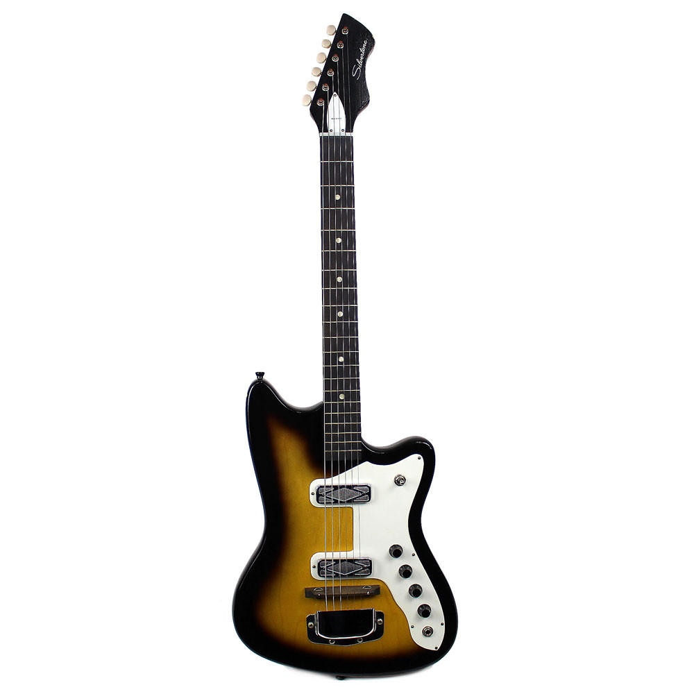 Vintage Silvertone Bobcat Electric Guitar Sunburst | Cream City Music