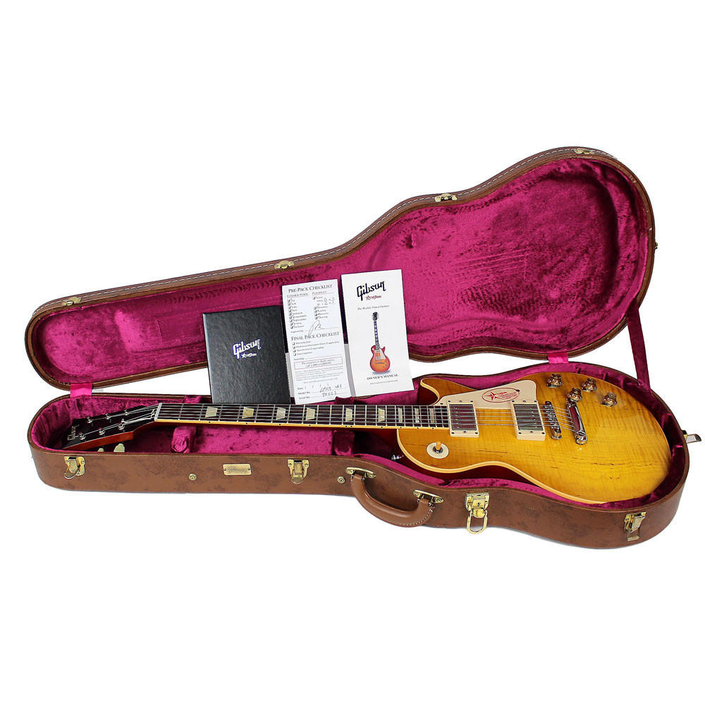 2010 Gibson Custom Shop Yamano Les Paul R9 VOS Lemonburst | Cream