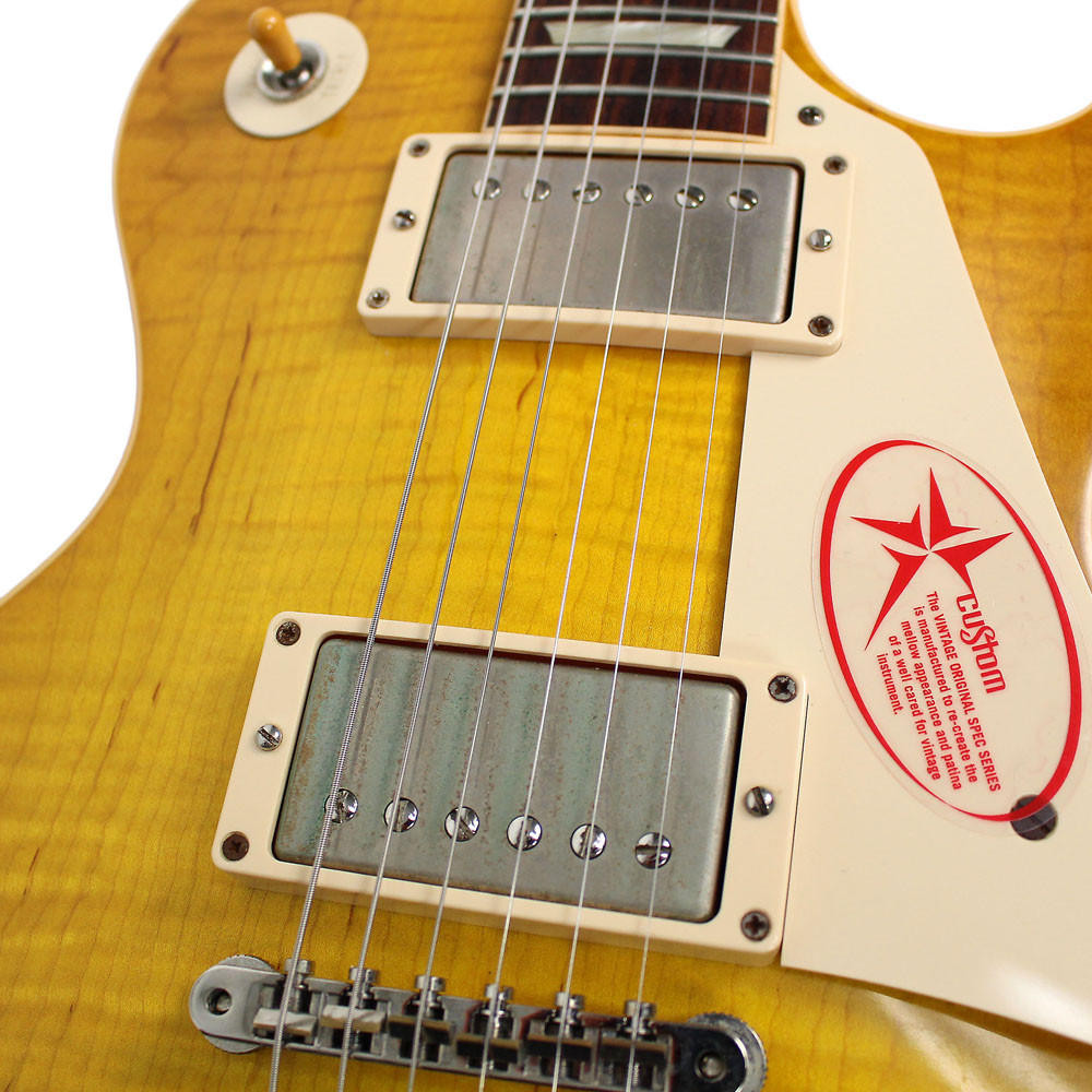 2010 Gibson Custom Shop Yamano Les Paul R9 VOS Lemonburst | Cream