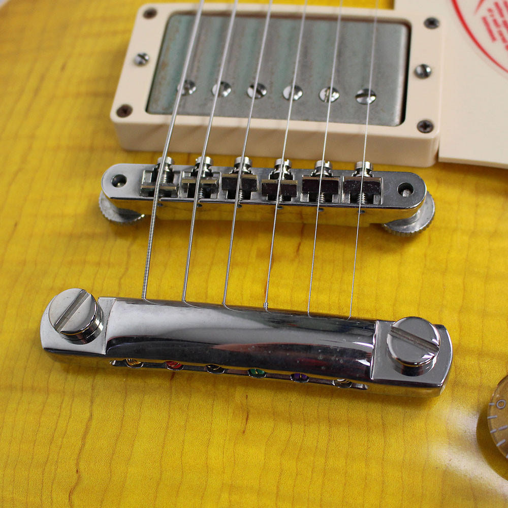 2010 Gibson Custom Shop Yamano Les Paul R9 VOS Lemonburst | Cream