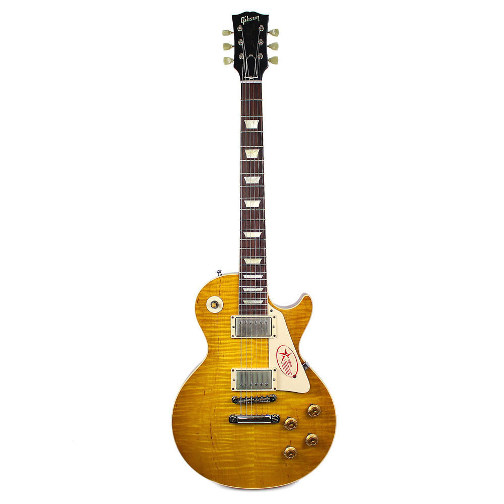 2010 Gibson Custom Shop Yamano Les Paul R9 VOS Lemonburst | Cream