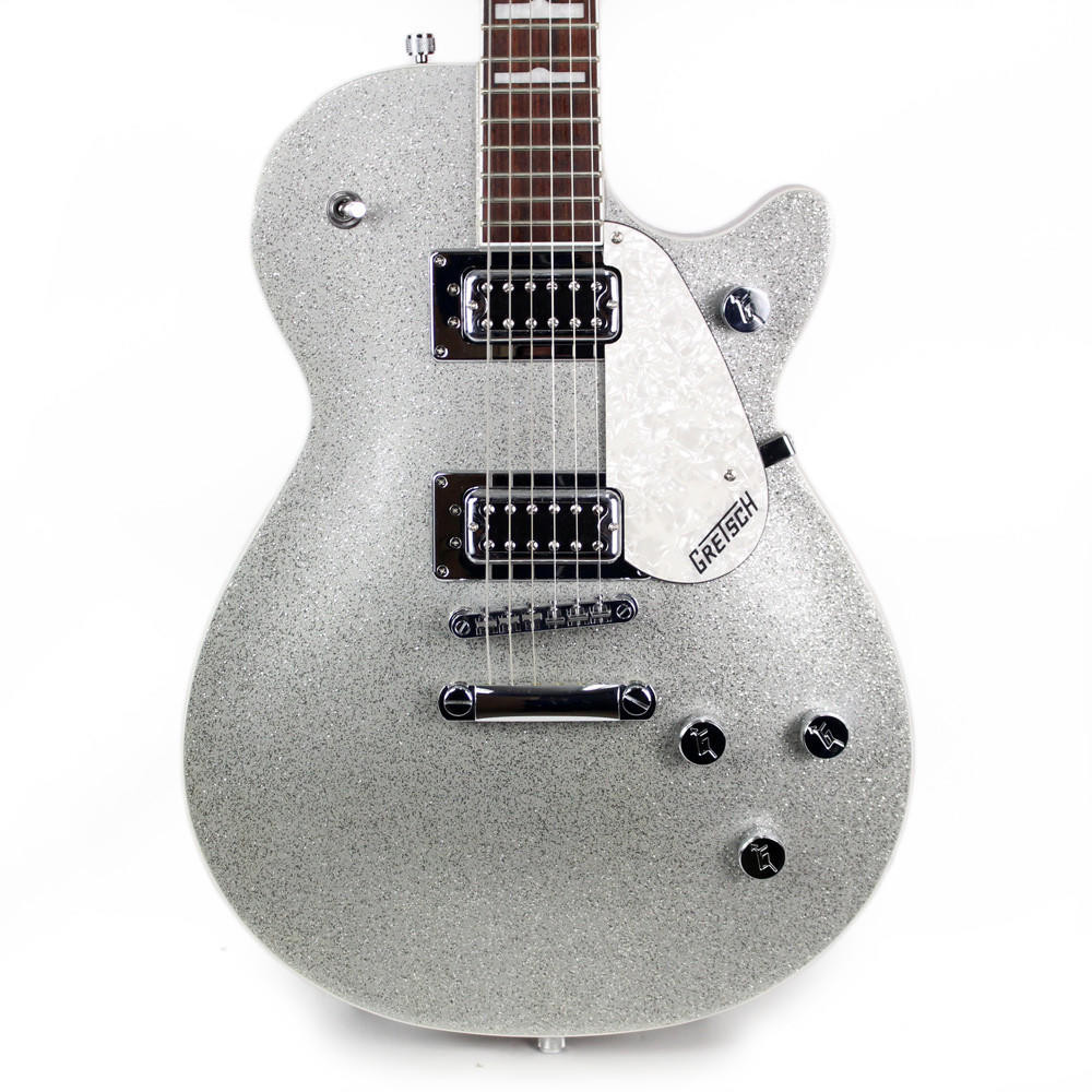 Gretsch G5439 Electromatic Pro Jet Stoptail in Silver Sparkle
