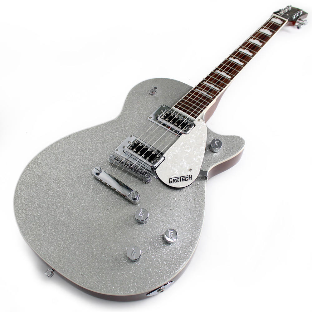 Gretsch G5439 Electromatic Pro Jet Stoptail in Silver Sparkle