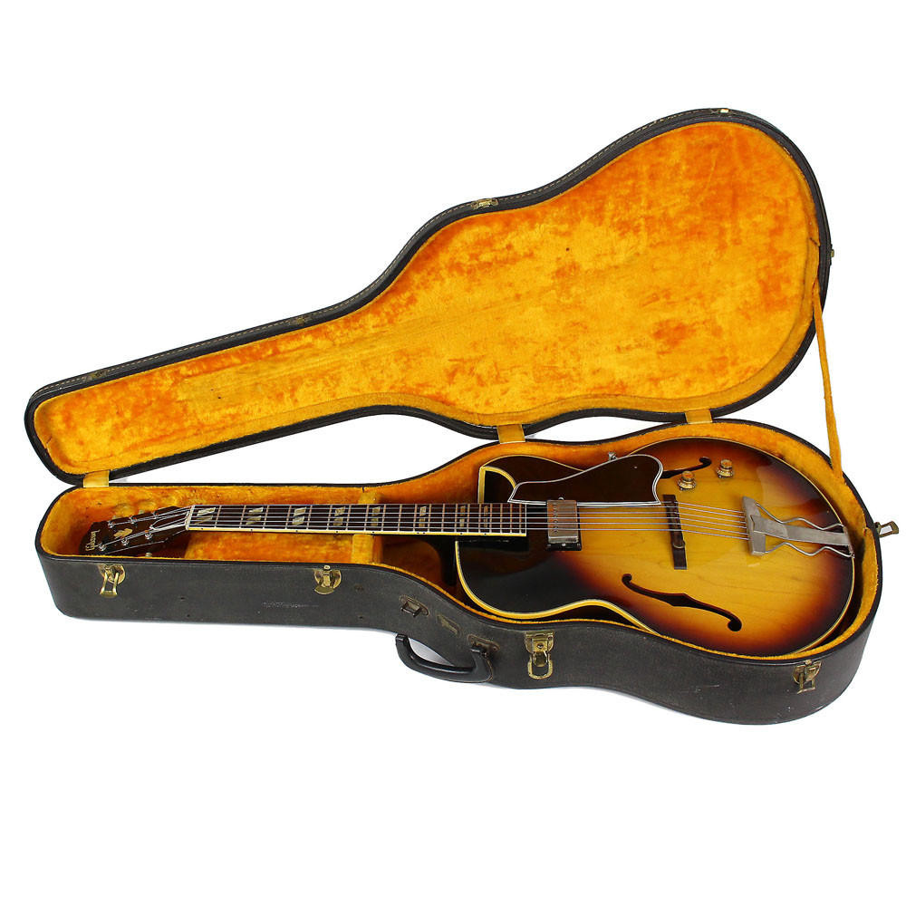 Vintage 1963 Gibson ES-175 Hollowbody Electric Guitar Sunburst