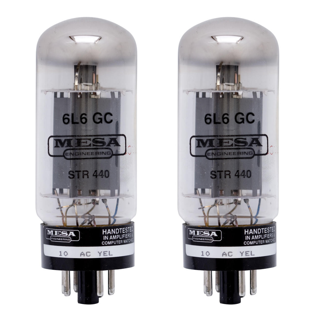 Mesa Engineering 6L6GC 真空管 4本セット Mesa Boogie 6L6 STR-440 Tubes Matched Pair 6L6GC | Cream City Music
