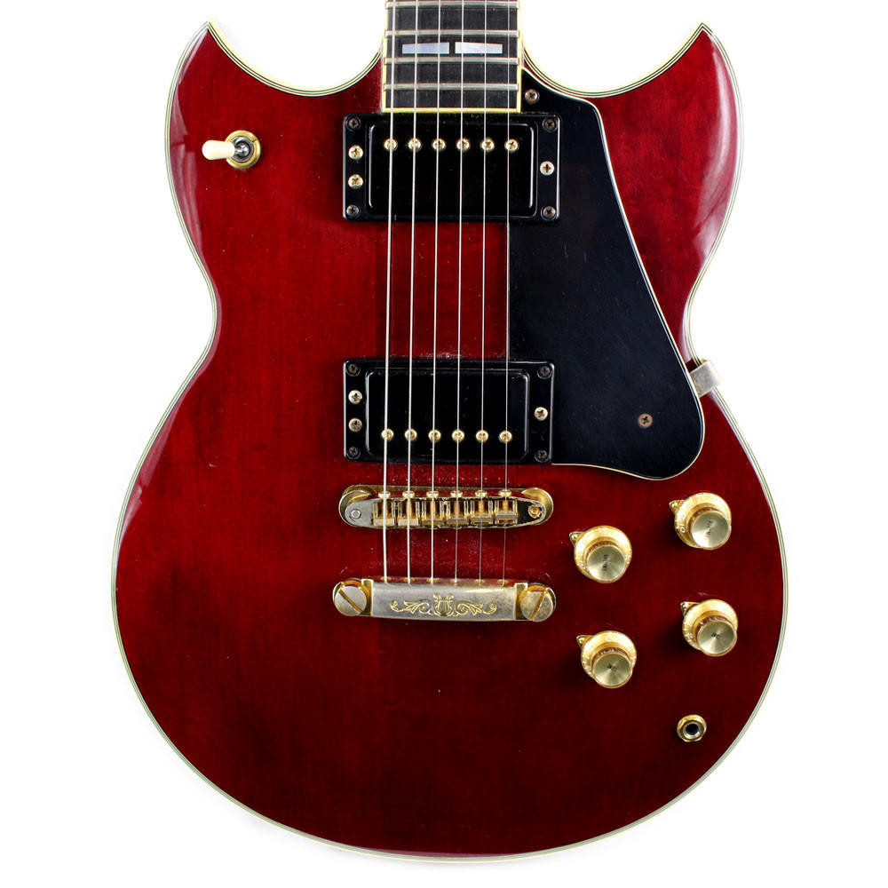 Used Yamaha SBG 2100 Electric Guitar Translucent Red | Cream City