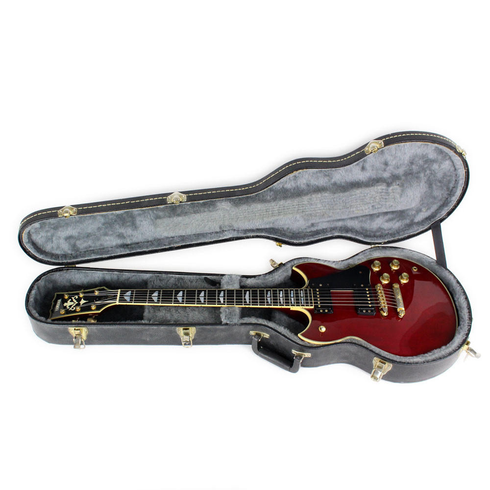 Used Yamaha SBG 2100 Electric Guitar Translucent Red | Cream City