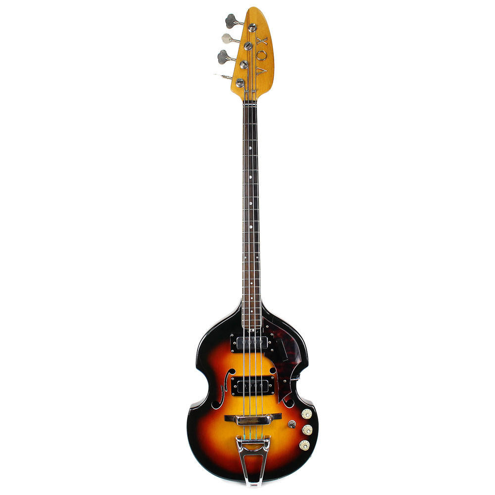 ベース RARE VINTAGE TOMSON ELECTRIC BASS Vintage 1960's Vox Spyder IV Hollow Body Electric Bass Guitar
