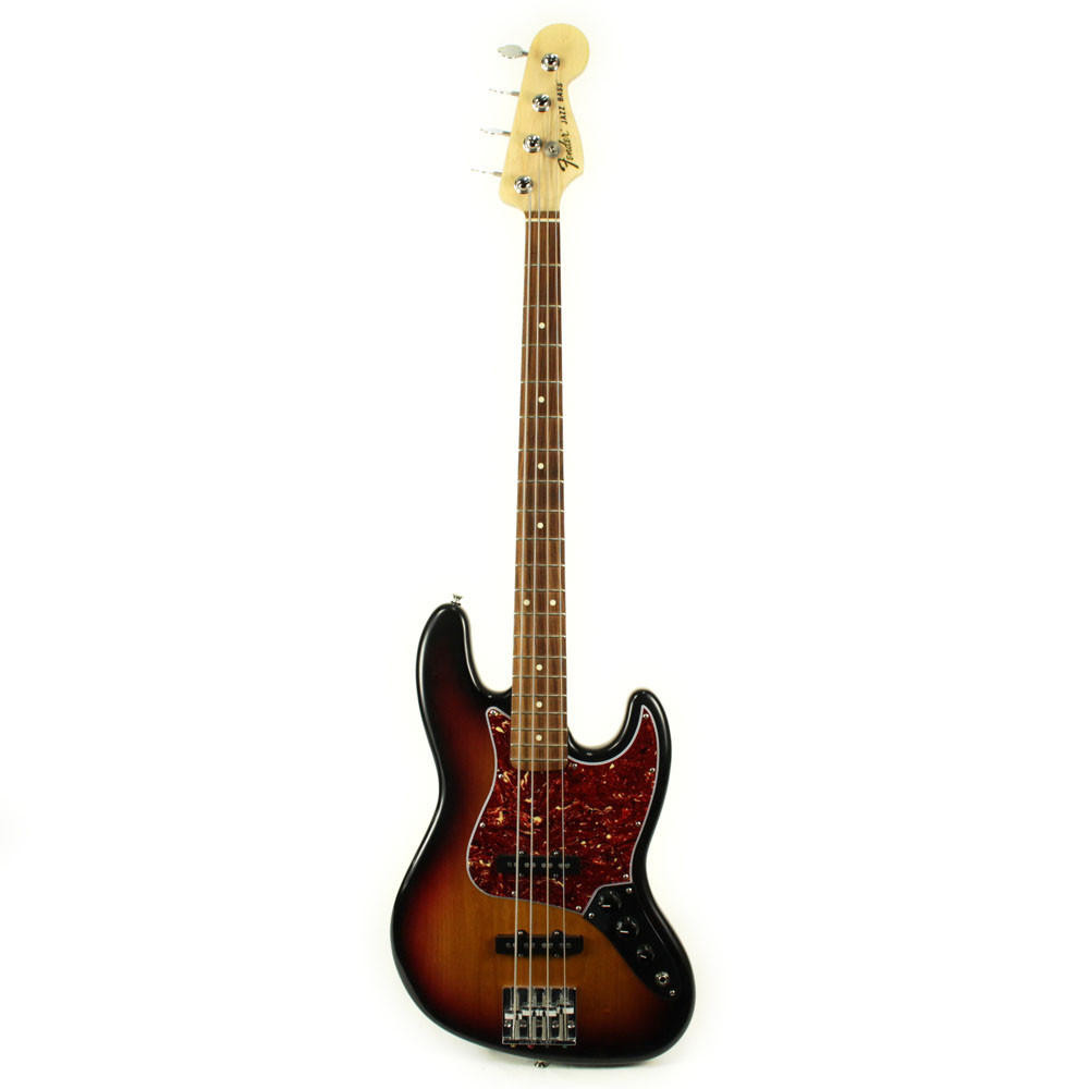 2007 Fender Highway One Electric Jazz Bass Guitar Sunburst | Cream
