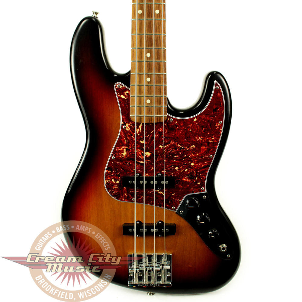 ベース FENDER JAZZ BASS TRADE MARK 2007 Fender Highway One Electric Jazz Bass Guitar Sunburst | Cream