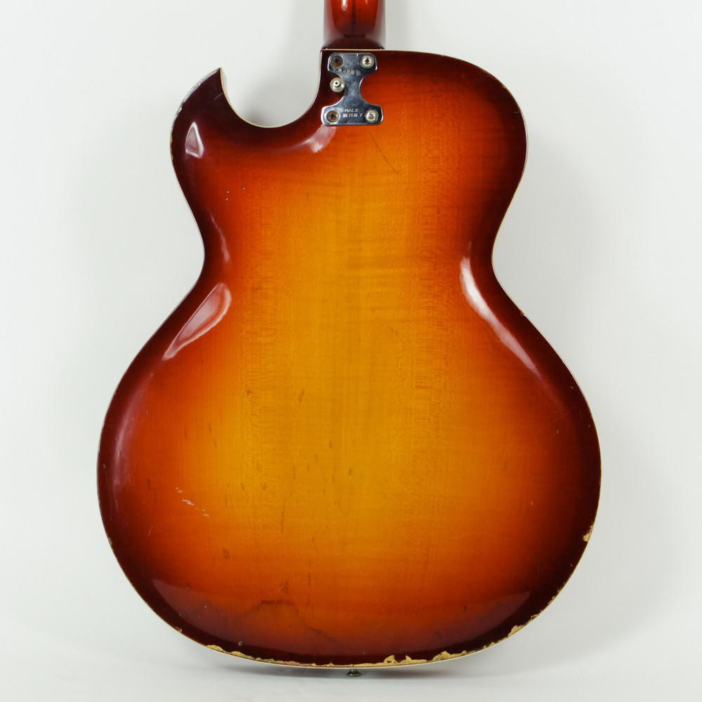 Vintage Late 1960's Goya Rangemaster Electric Guitar Sunburst