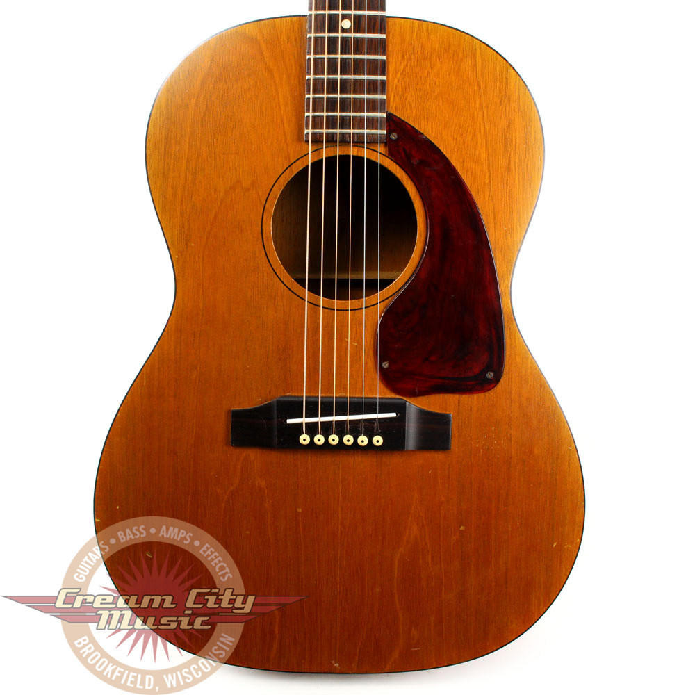 Vintage 1962 Gibson LG-0 Acoustic Guitar Natural | Cream City Music