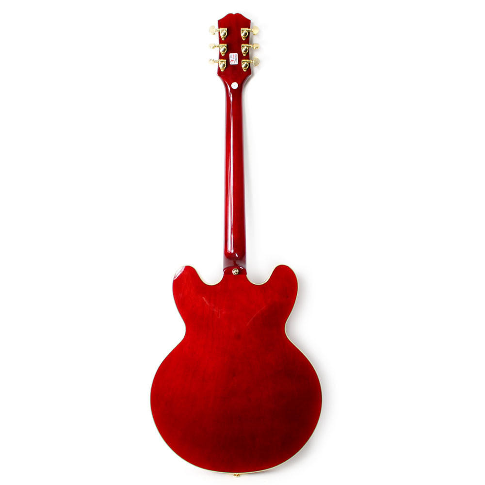 2012 Epiphone Sheraton 1962 E212TV Electric Guitar Red | Cream