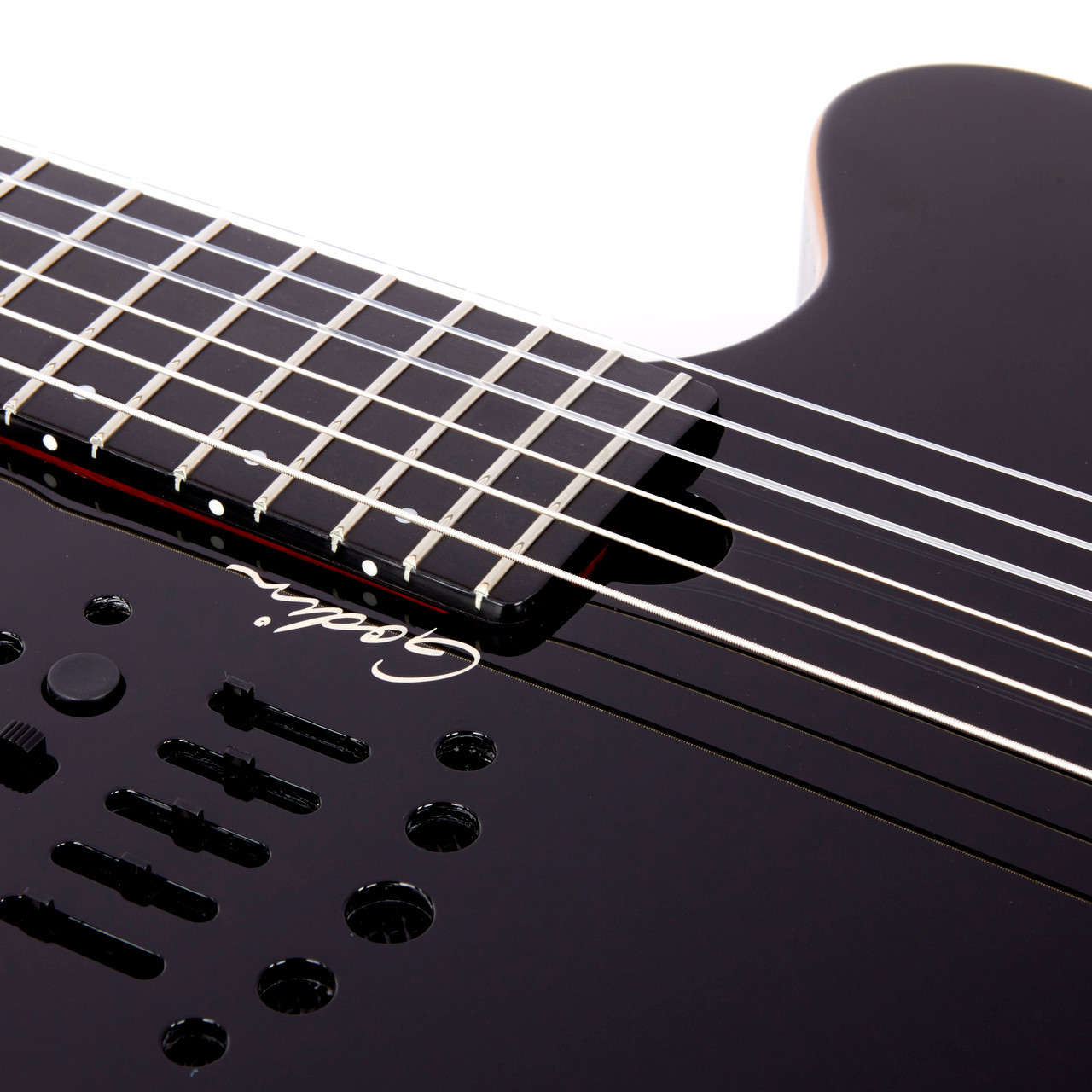 Godin ACS Slim Cedar Acoustic Electric Nylon B-Stock - Black Pearl