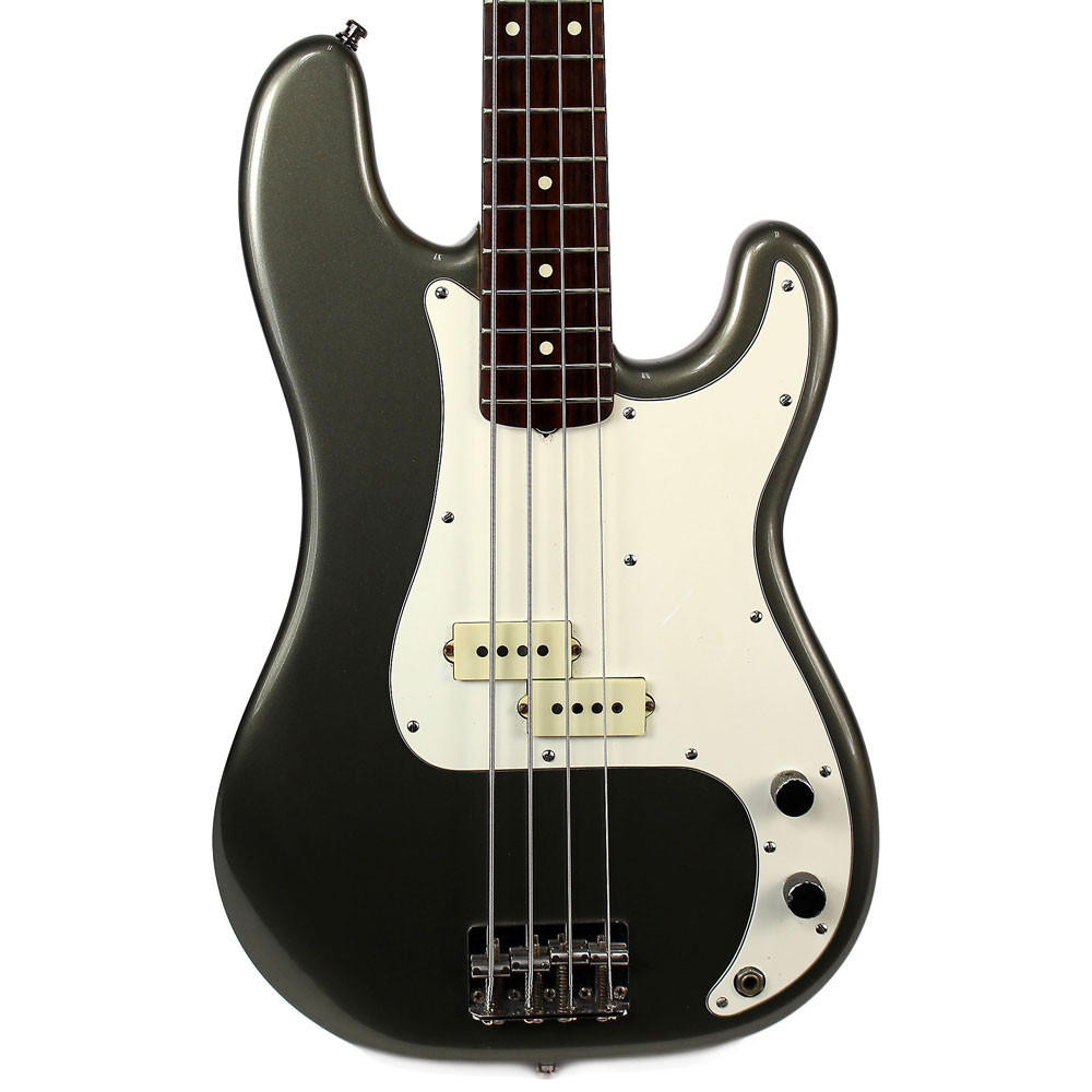 Vintage 1983 Fender Precision Bass Pewter Finish | Cream City Music
