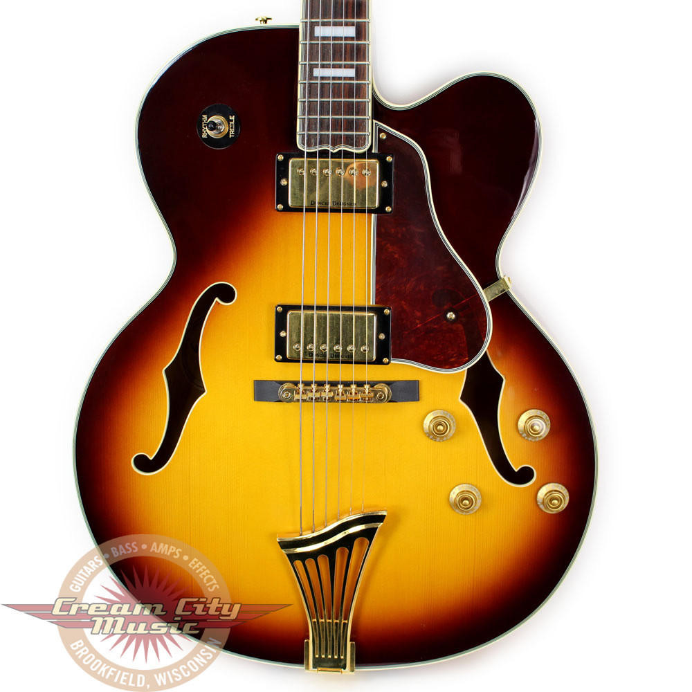 Greg Bennett JZ-2 フルアコ L-5タイプ サンバースト 2003 Samick Lasalle Series Greg Bennett JZ-2 Hollowbody Electric