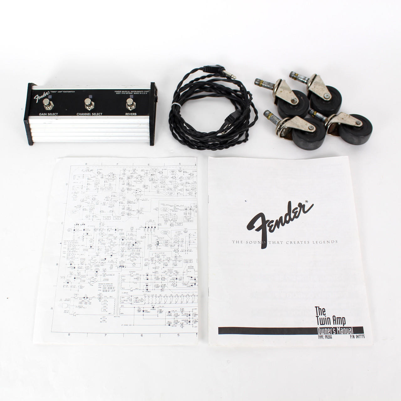 1997 Fender Pro Tube 'Twin Amp' 100W 2x12 Tube Combo Amplifier
