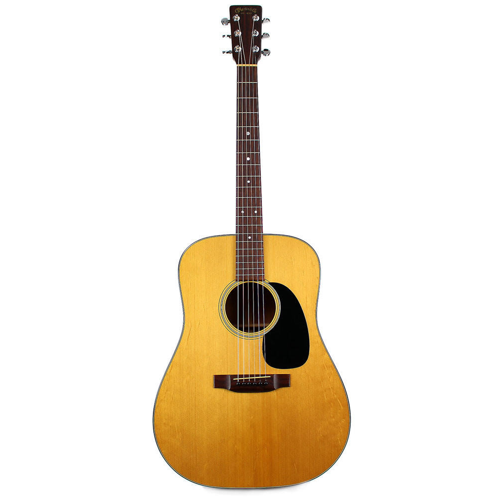 Vintage 1977 Martin D-18 Dreadnought Acoustic Guitar Natural