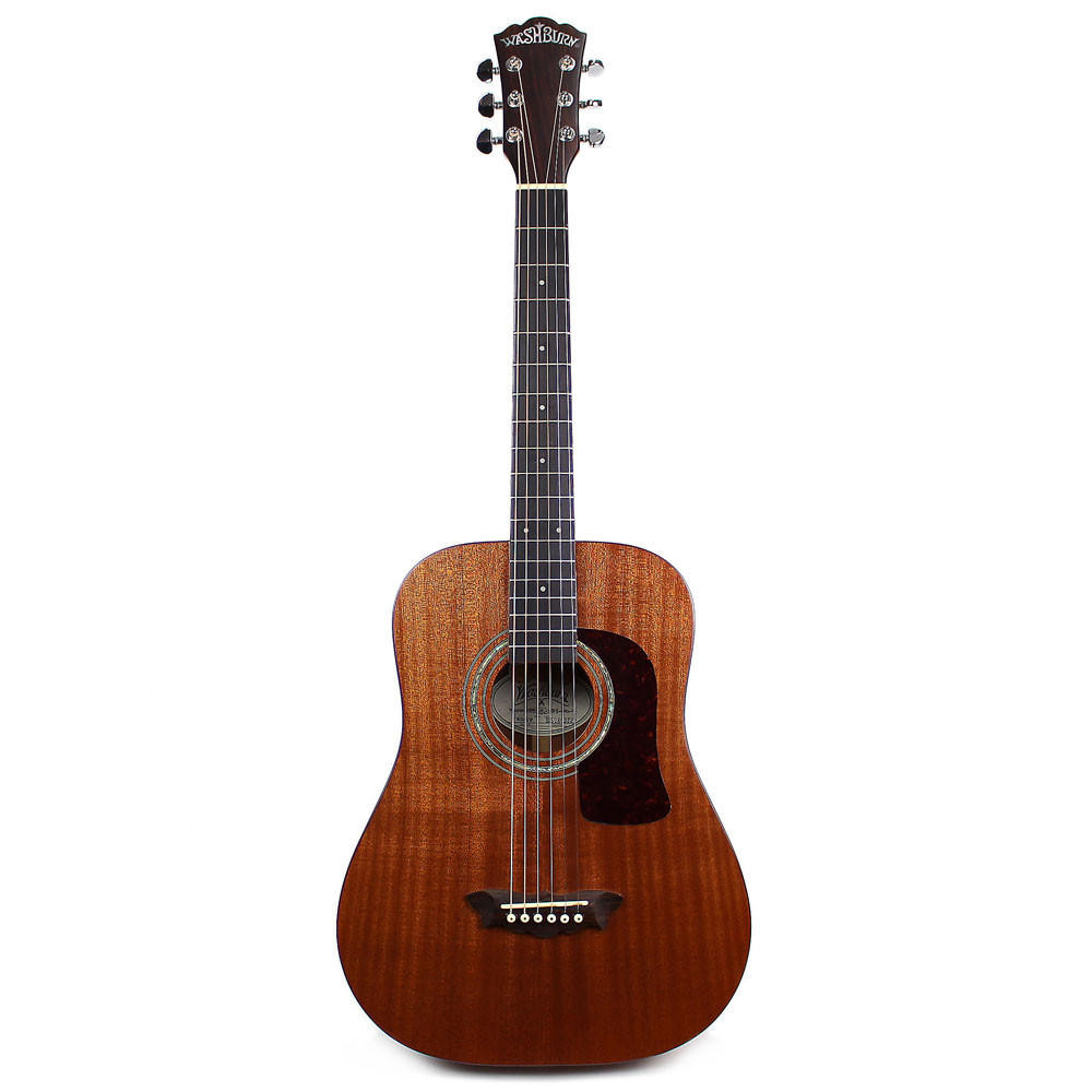 Used Washburn WD-9SW 3/4 Size Acoustic Guitar Natural | Cream City