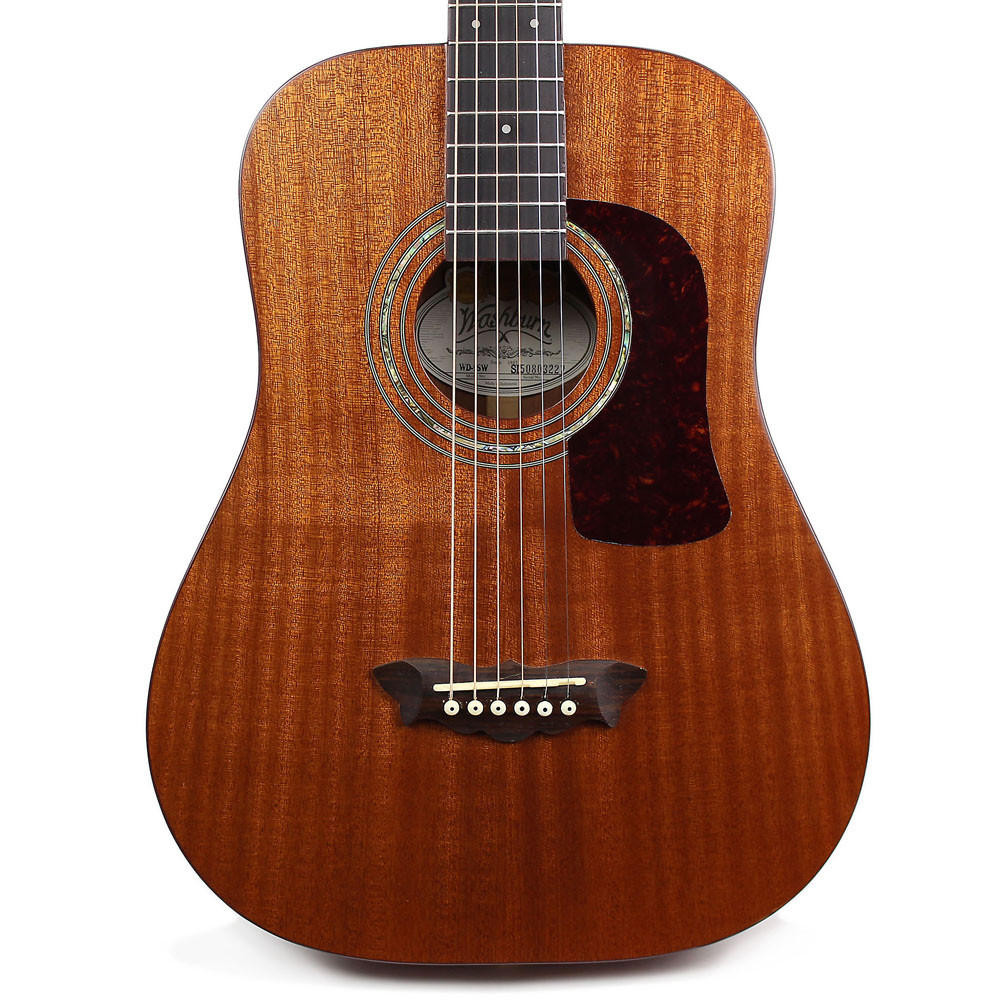 Used Washburn WD-9SW 3/4 Size Acoustic Guitar Natural | Cream City