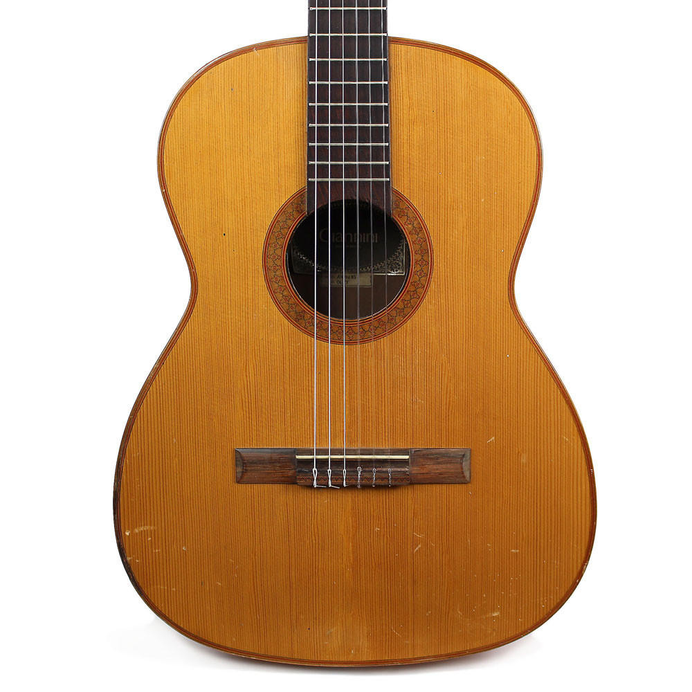 Vintage 1973 Giannini AWN85 Classical Acoustic Guitar Natural