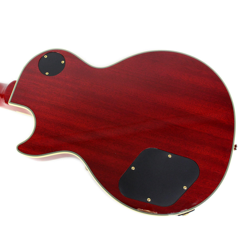 2005 Epiphone Les Paul Custom Electric Guitar Flame Top Sunburst