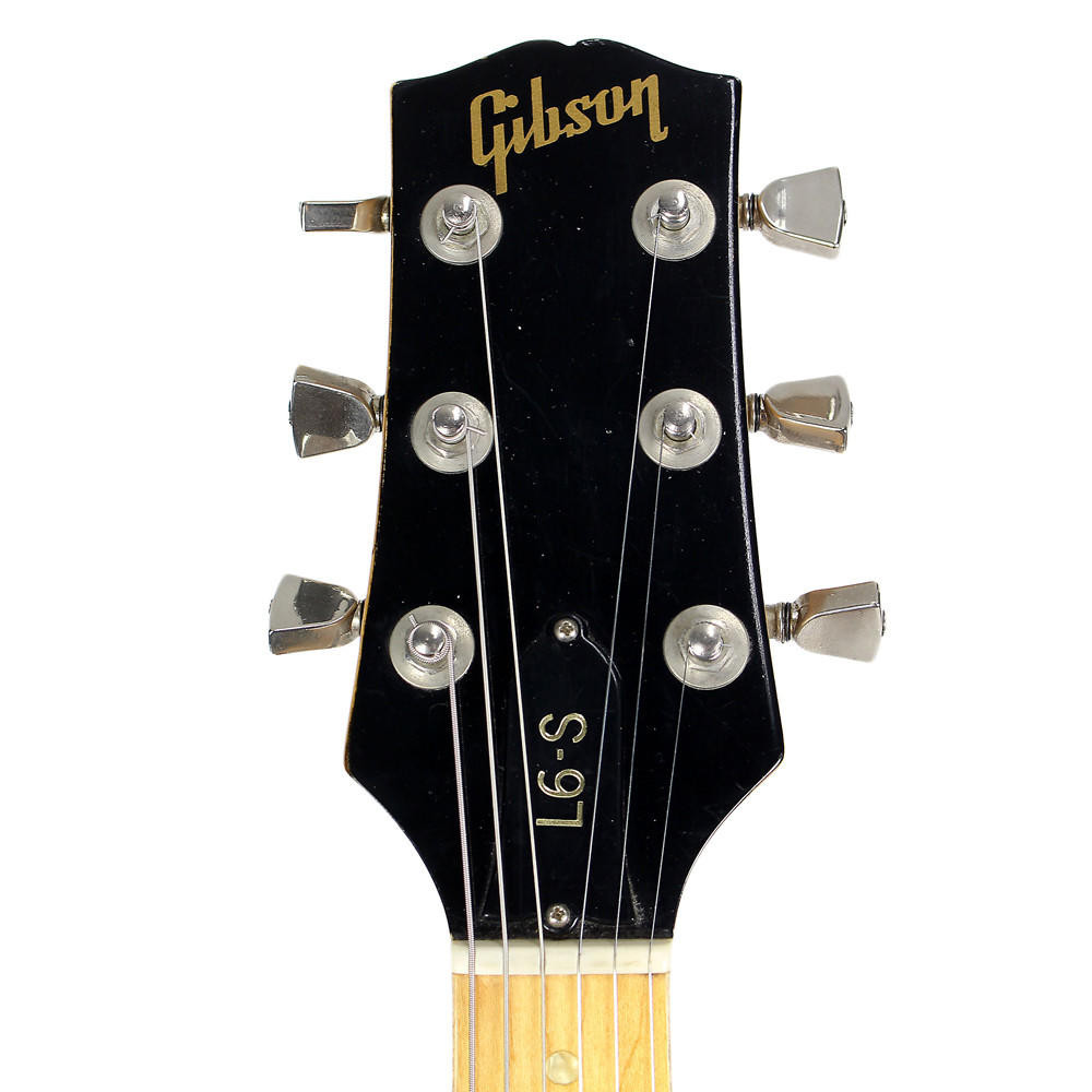 Vintage 1974 Gibson L6-S Electric Guitar Natural Finish | Cream