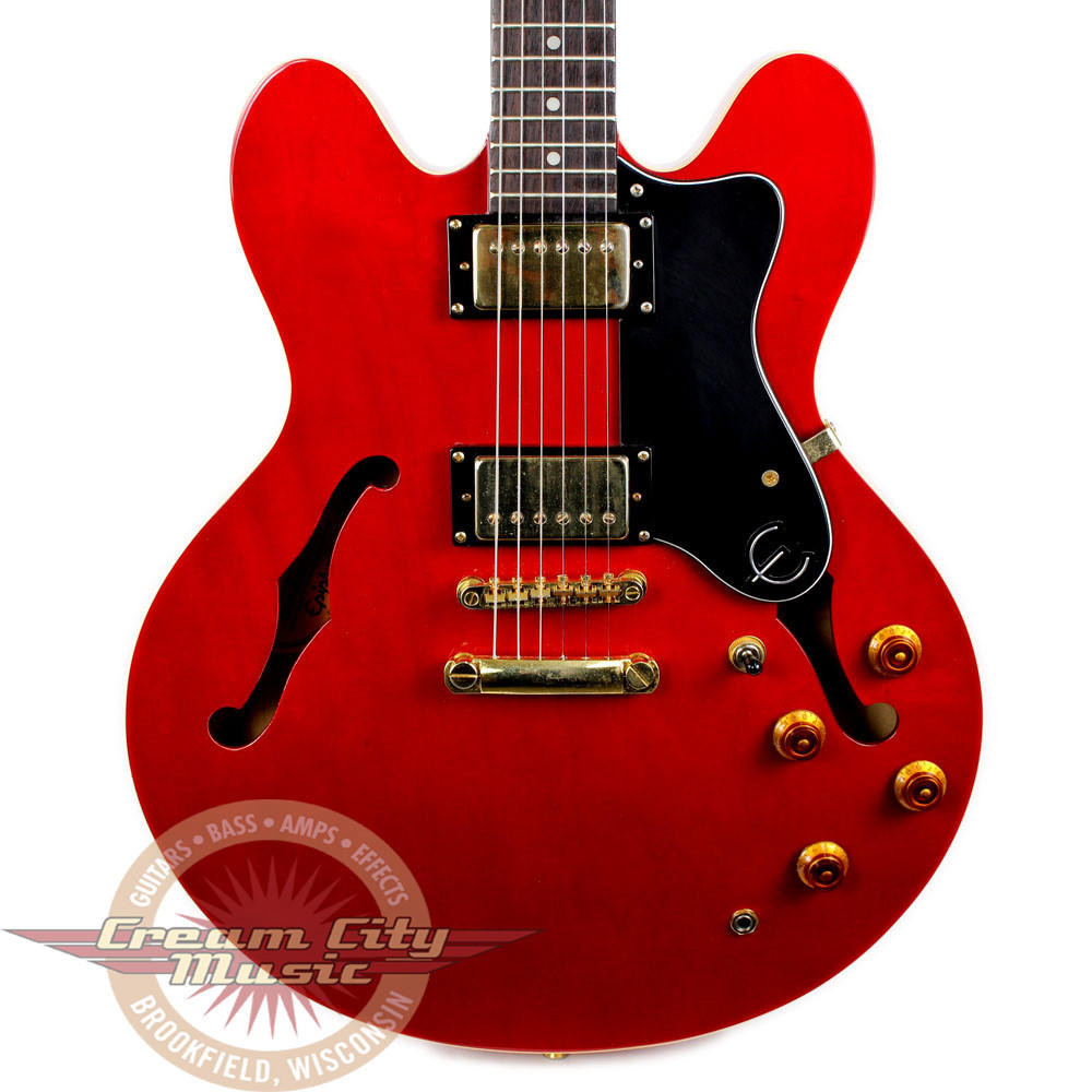 1999 Epiphone Dot Deluxe Semi Hollow Body Electric Guitar