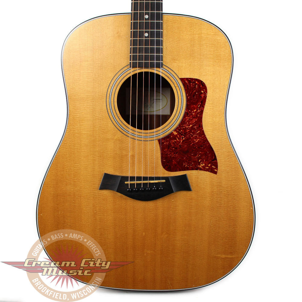 2006 Taylor 110-E Dreadnought Acoustic Guitar Natural | Cream City