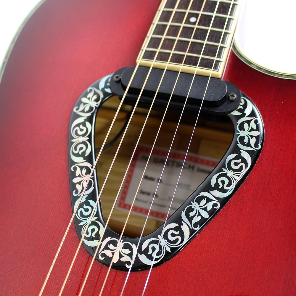 1992 Gretsch 6020V Crimson Flyer Acoustic Electric Guitar