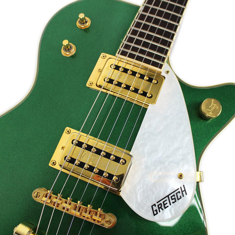 Used 1990s Gretsch MIJ Elliot Easton Electric Guitar Green Sparkle