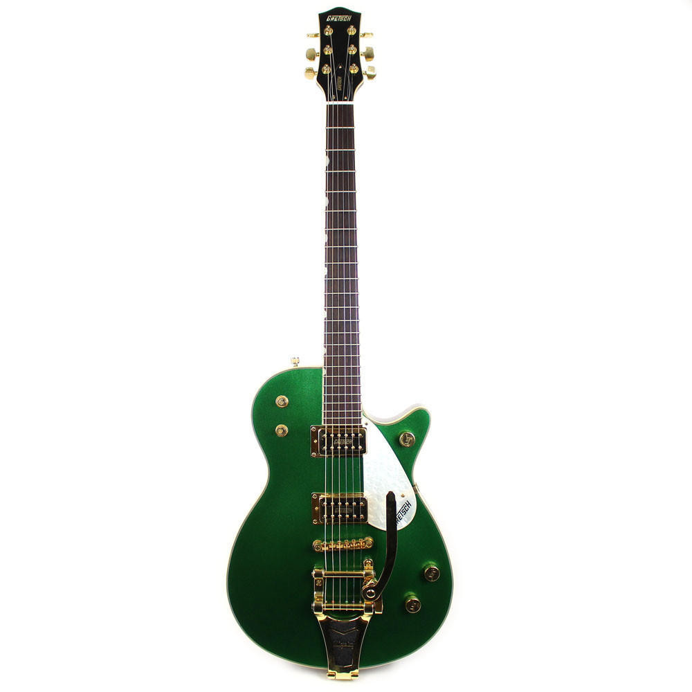 Used 1990s Gretsch MIJ Elliot Easton Electric Guitar Green Sparkle