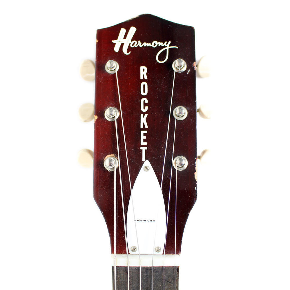 Vintage 1966 Harmony Rocket H-56 Hollow Body Electric Guitar