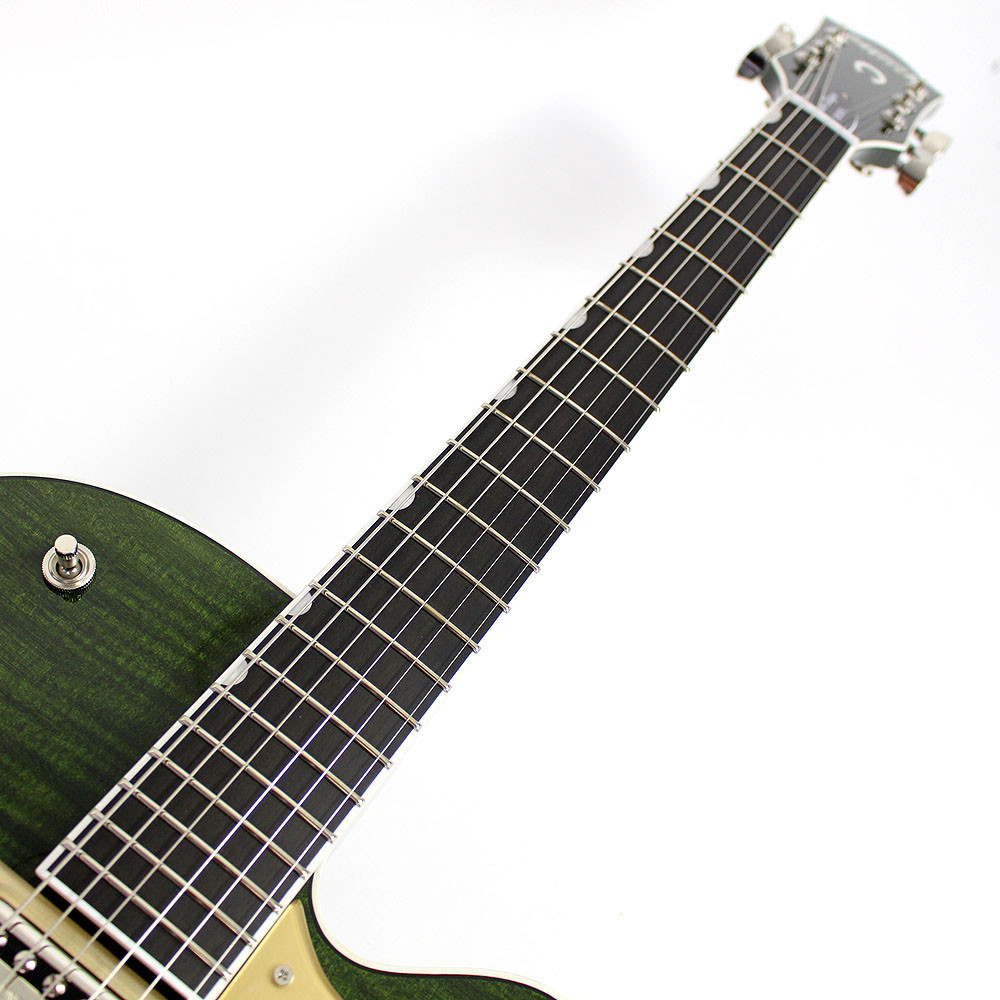 Gretsch G6120SSUGR Pro Brian Setzer Nashville Green Tiger Flame