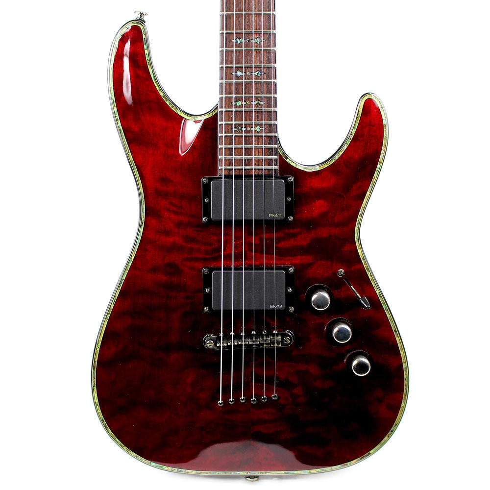 Used Schecter Diamond Series Hellraiser Electric Guitar