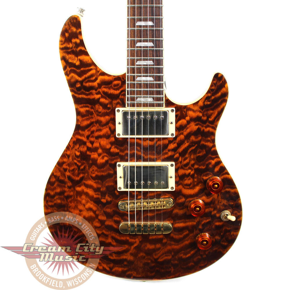 Used Peavey EXP Signature Series Electric Guitar Amber | Cream