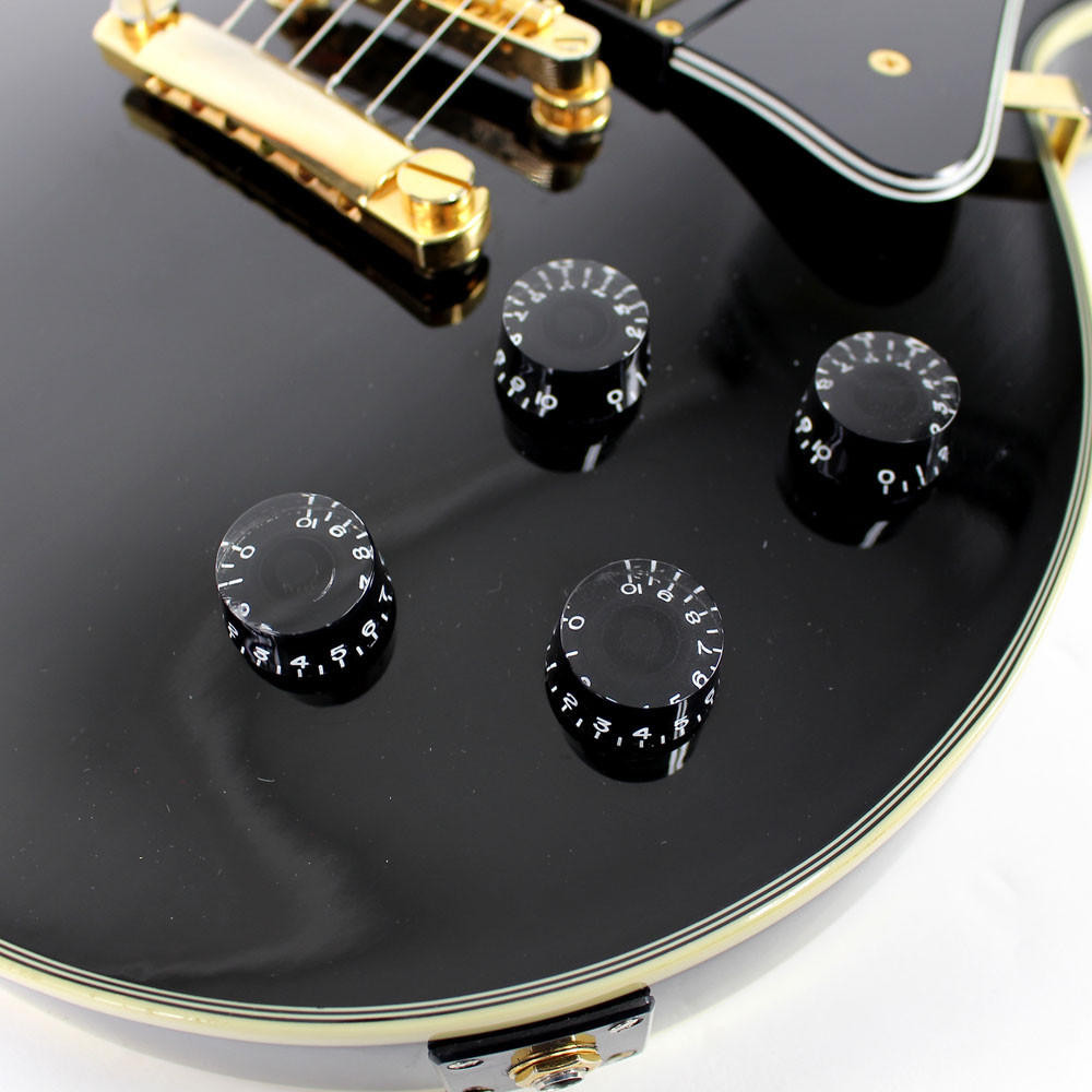 2004 Epiphone Les Paul Custom Electric Guitar Ebony | Cream City Music