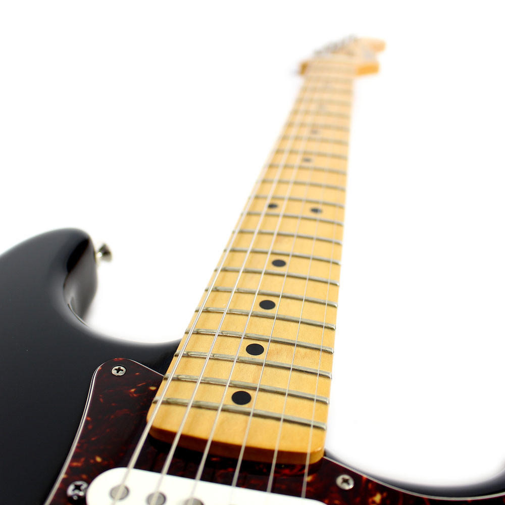 2012 Fender MIM Stratocaster Electric Guitar Black | Cream City Music