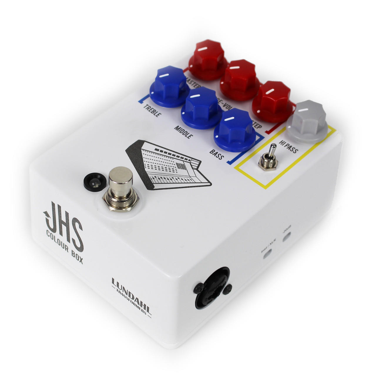 JHS Pedals Colour Box Preamp/DI Pedal | Cream City Music JHS Pedals Colour Box Preamp/DI Pedal | Cream City Music