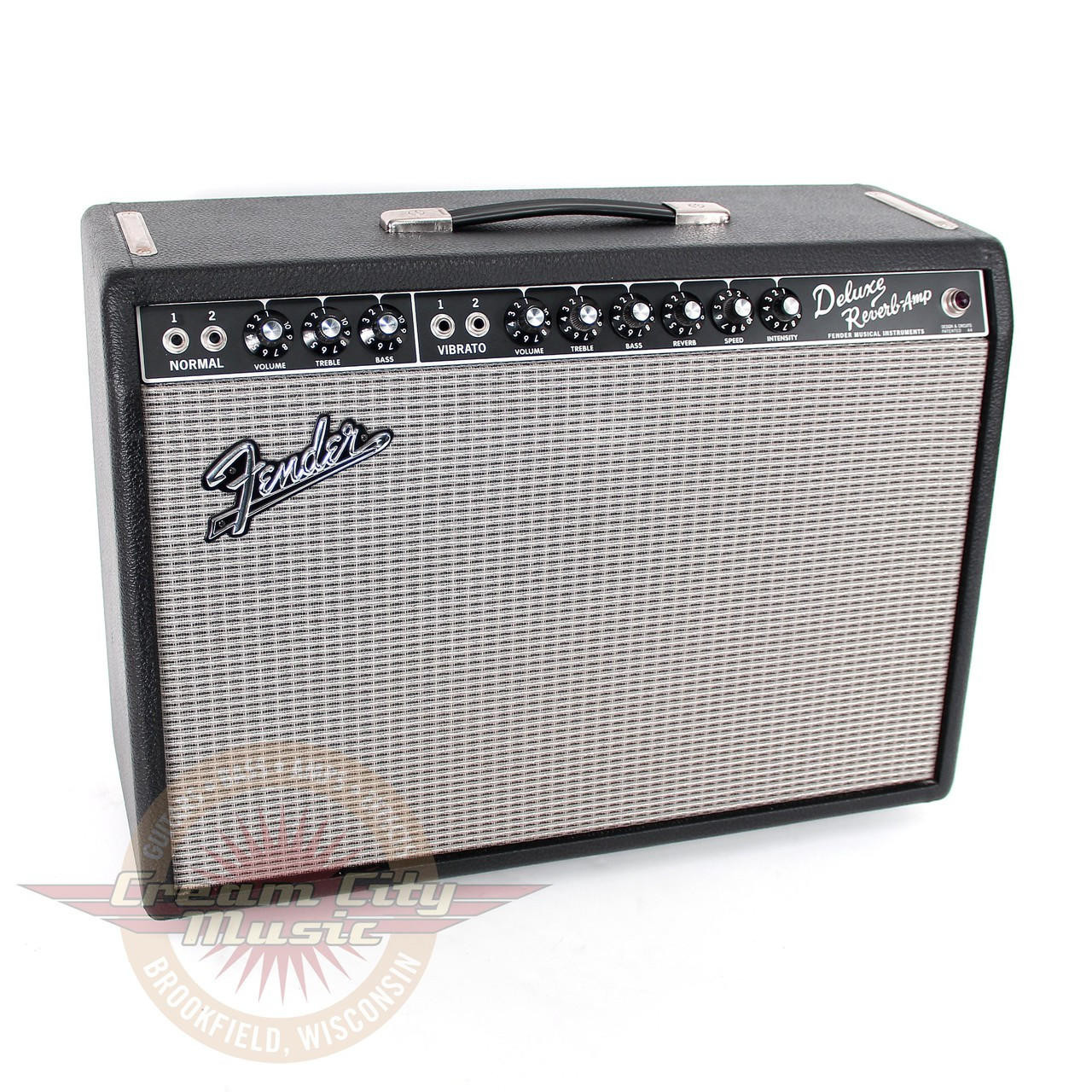 1995 Fender '65 Deluxe Reverb Reissue 22W 1x12 Tube Combo Amp
