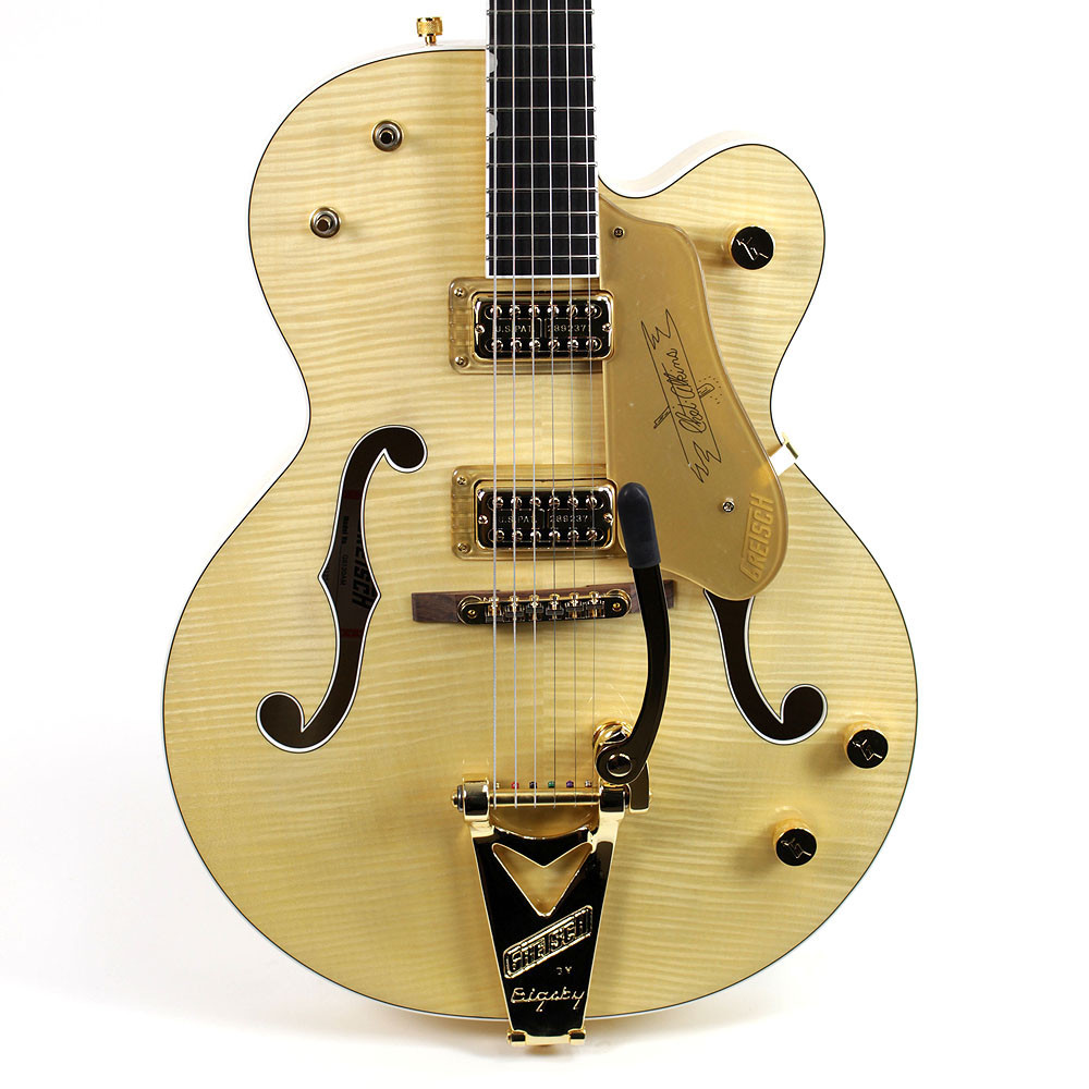 Gretsch G6120AM Pro Chet Atkins Hollow Body Amber Flame Maple