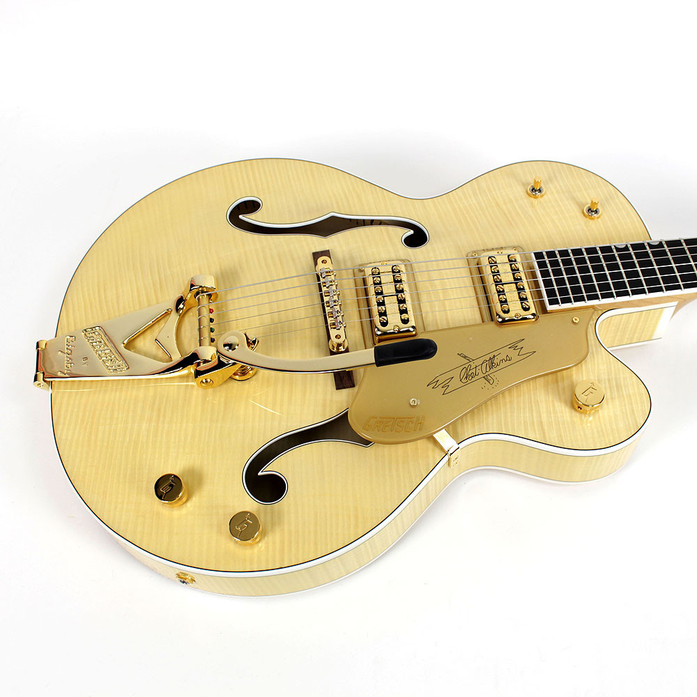 Gretsch G6120AM Pro Chet Atkins Hollow Body Amber Flame Maple