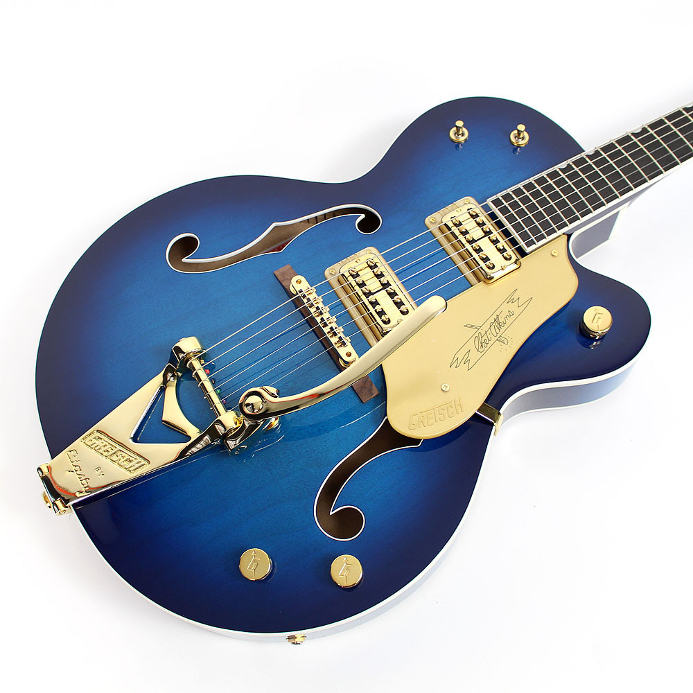 Gretsch G6120BS Pro Chet Atkins Hollow Body Blue Burst Electric