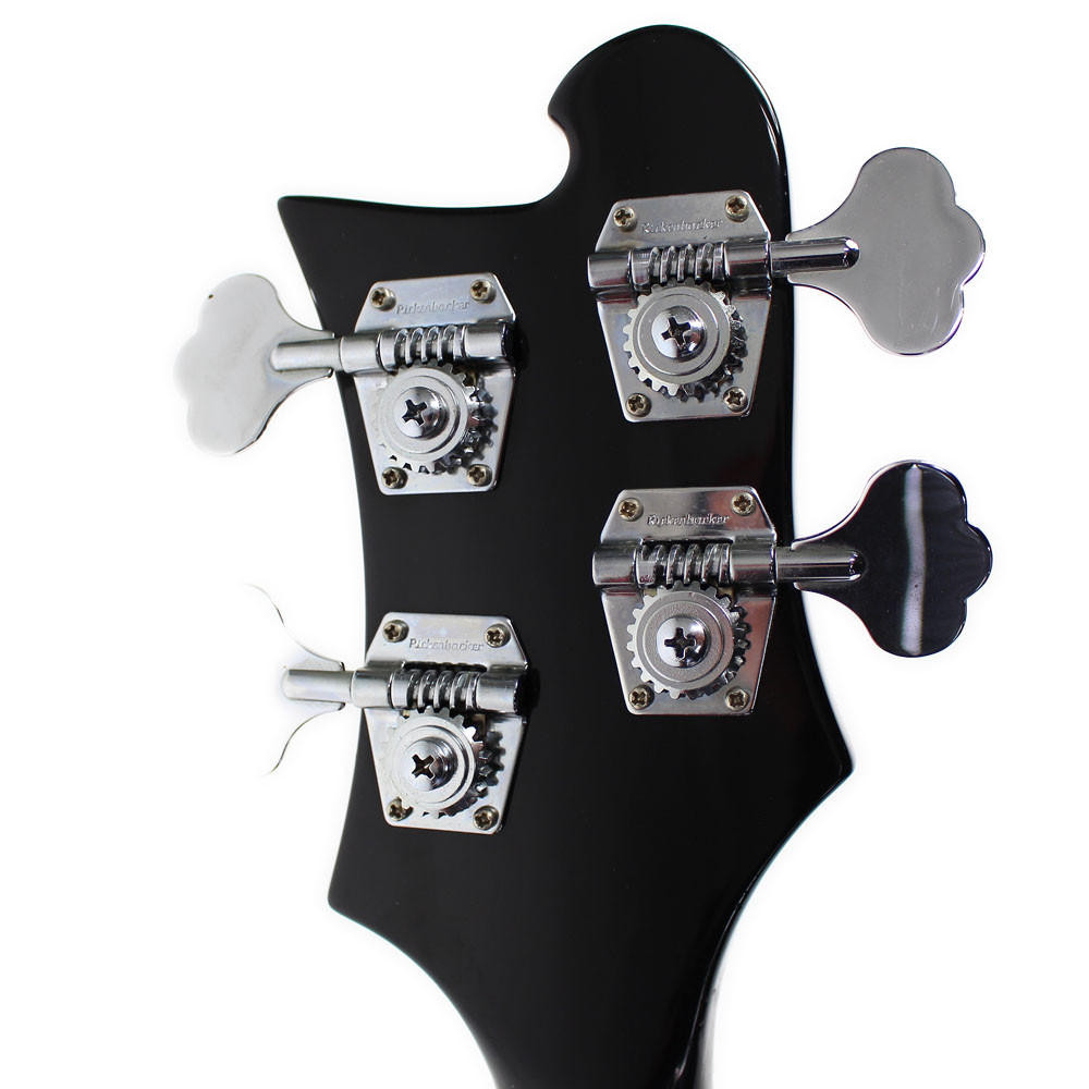 1999 Rickenbacker 4003 Jetglo Electric Bass Guitar Black | Cream