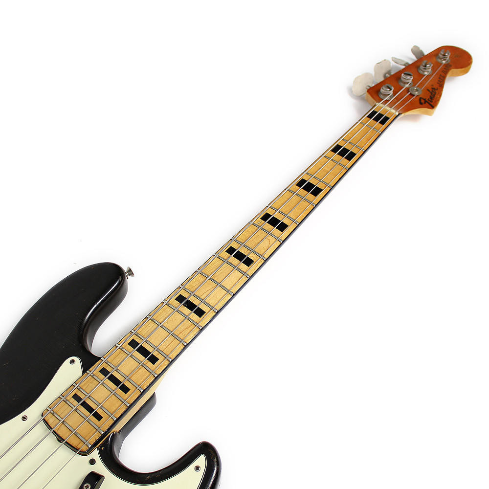 Vintage 1972 Fender Jazz Bass Black | Cream City Music