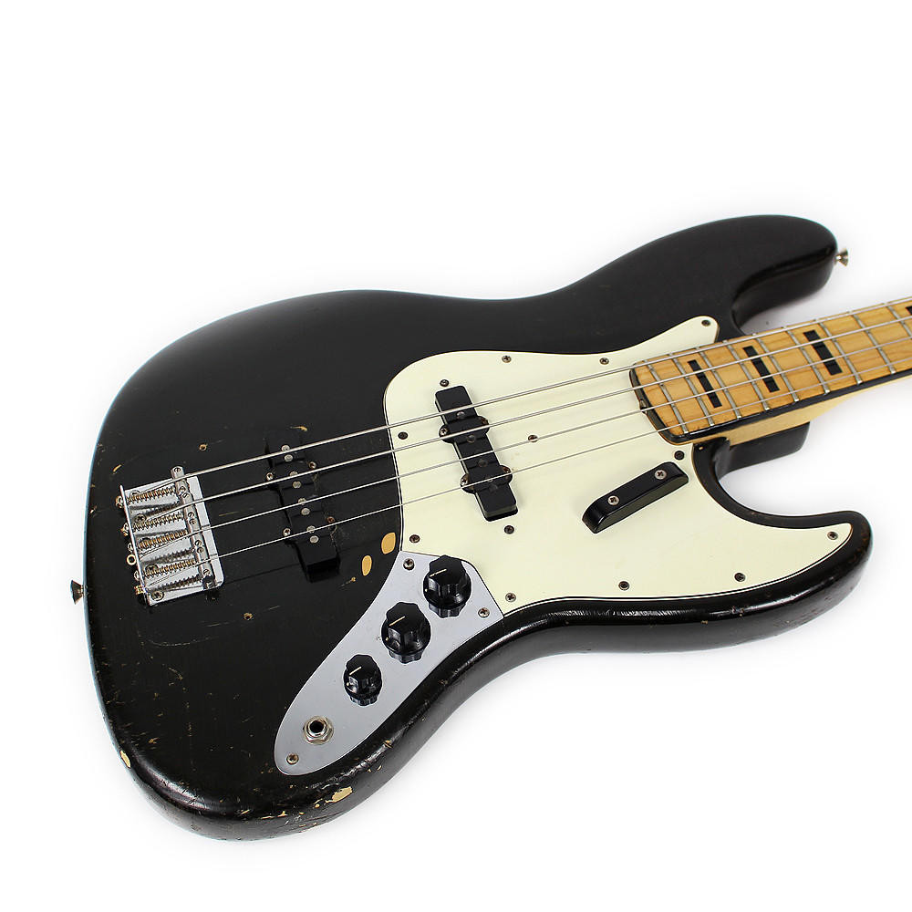 Vintage 1972 Fender Jazz Bass Black | Cream City Music